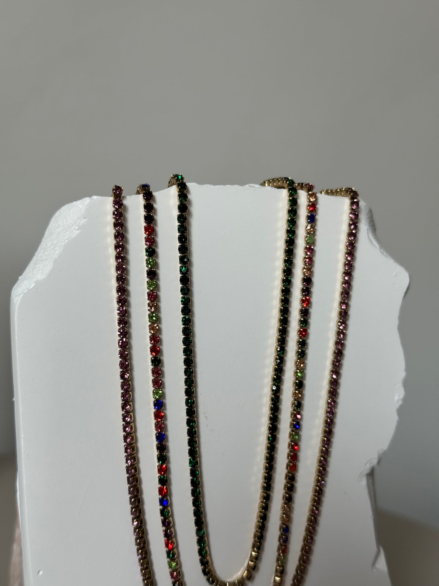 Collana Tennis Colorè