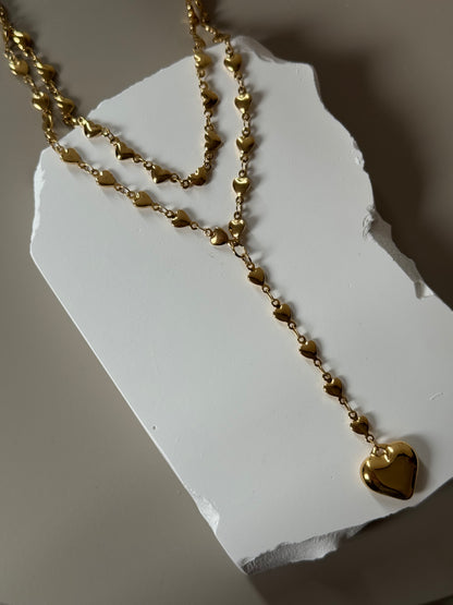 Collana Double Heart