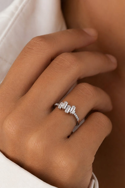 Anello Multi Baguette