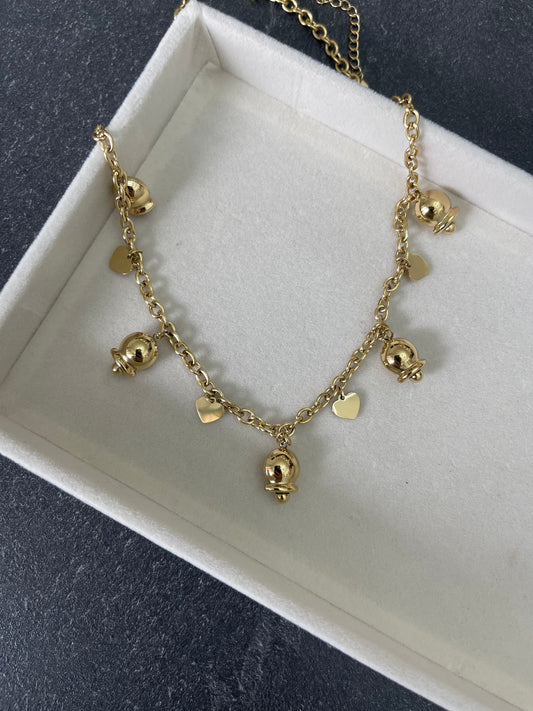 Collana Campanelle Pendenti