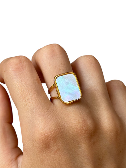 Anello Perlato