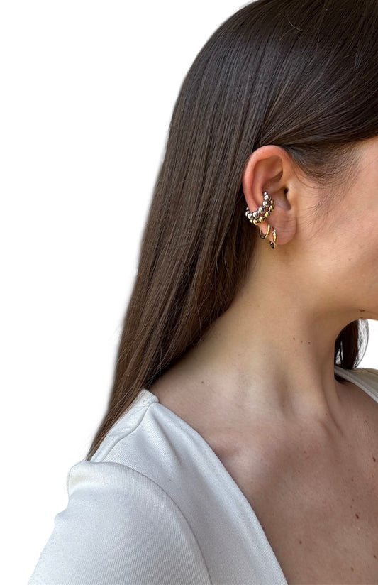 Orecchino Cuff Bubbles