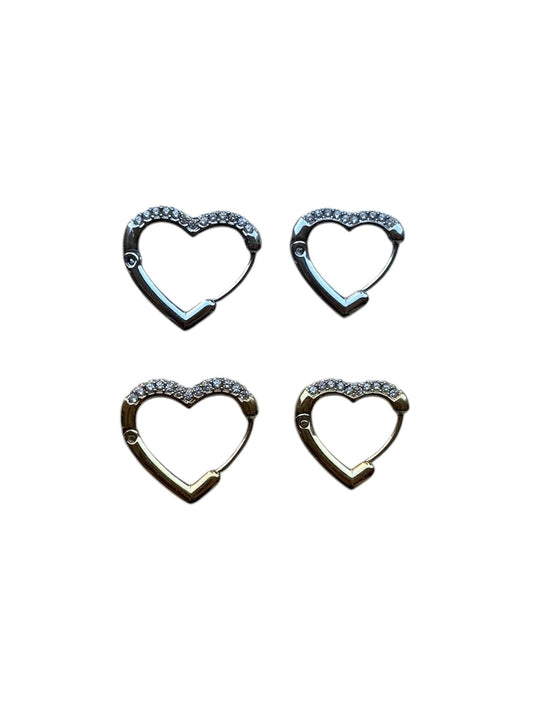 Orecchini Shine Heart