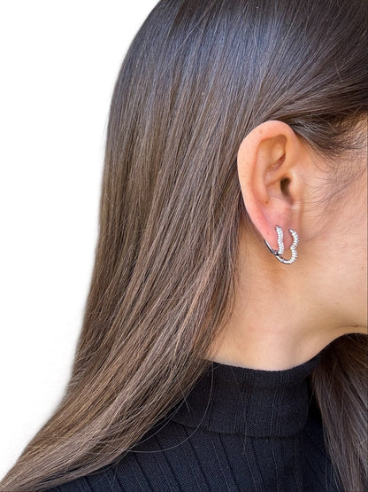 Orecchini Shine Heart