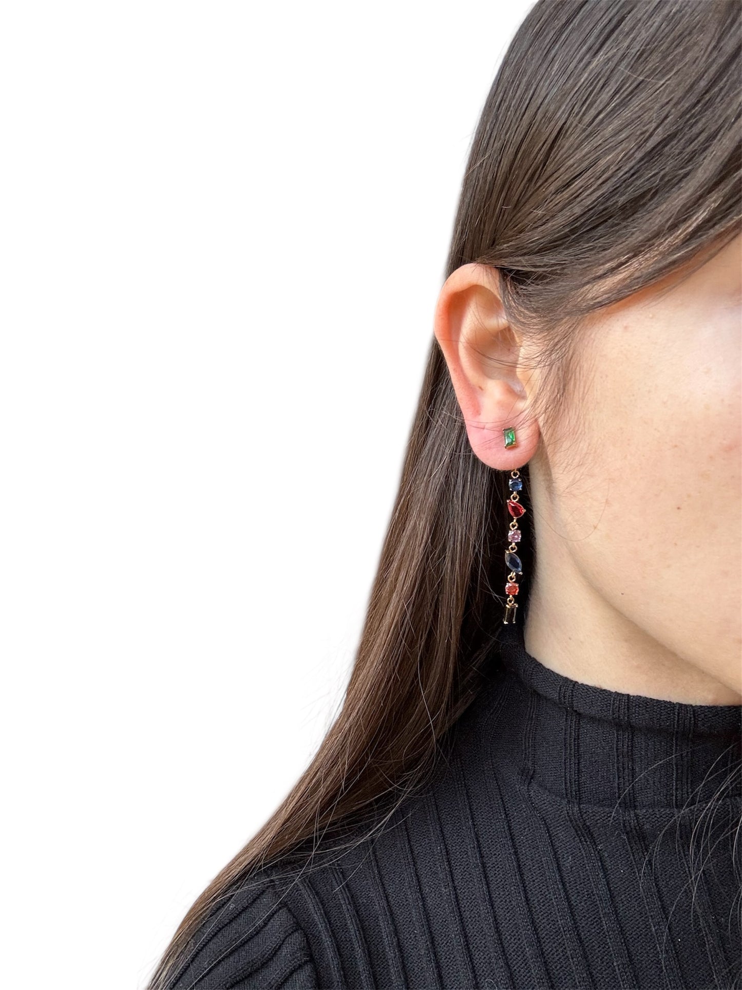 Orecchini Cascata di Luce Gold