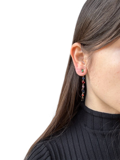 Orecchini Cascata di Luce Gold