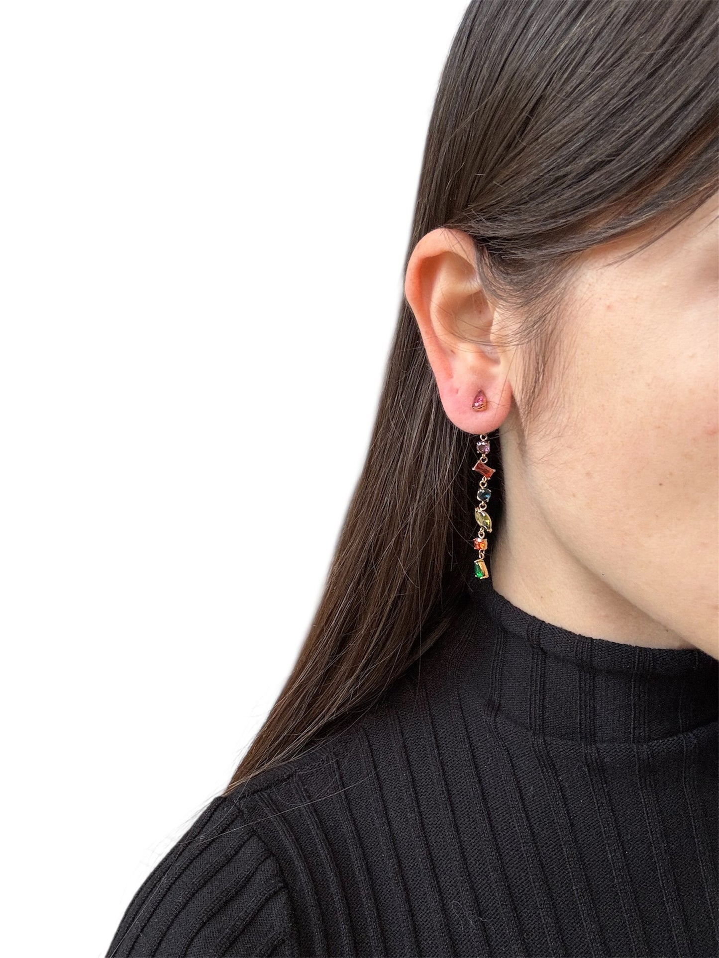 Orecchini Cascata di Luce Gold