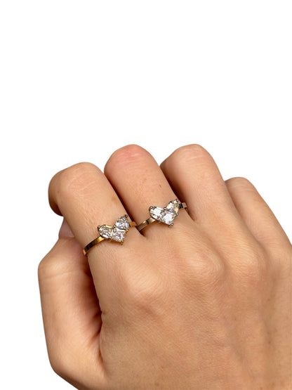 Anello Cuore Pixel