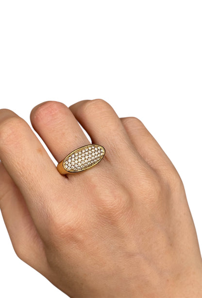 Anello Pavè
