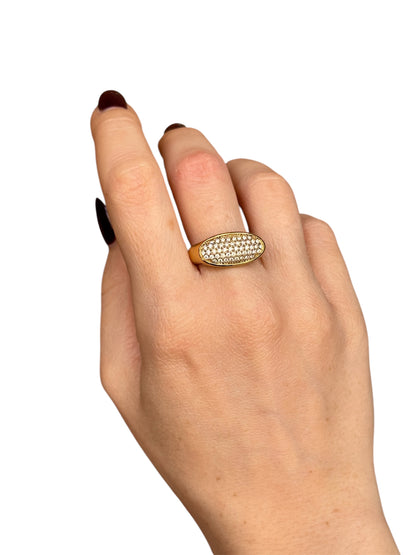 Anello Pavè