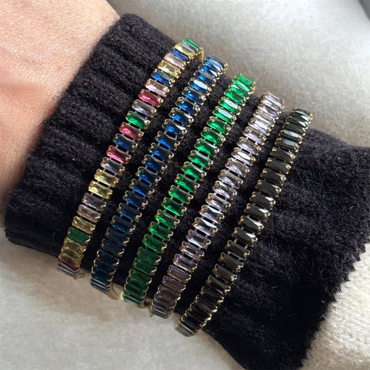 Bracciale Tennis Baguette