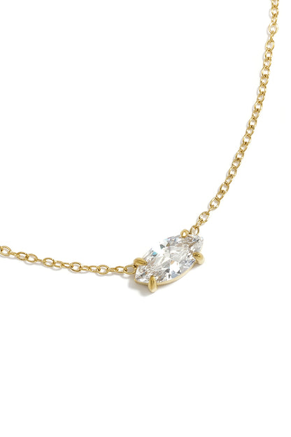 Collana Punto Luce Ovale