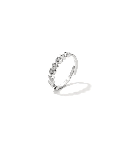 Anello Veretta Geometrica