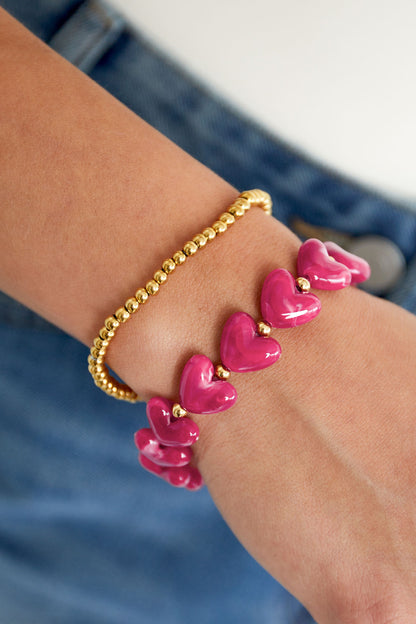 Bracciale Cuori Smaltati